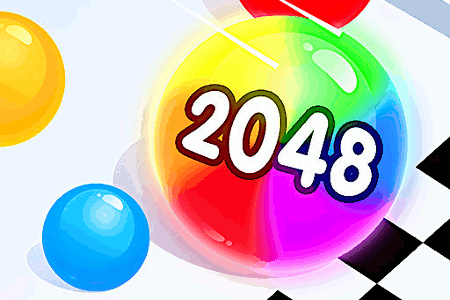 Jeu Ball Merge 2048