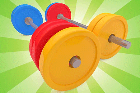 Jeu Trier les Haltères