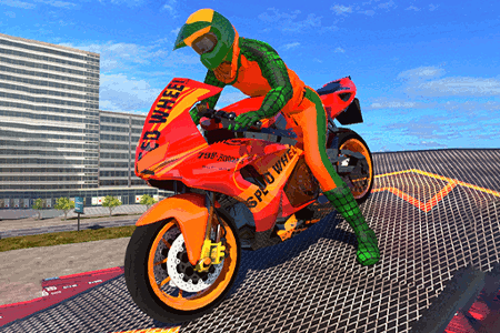 Jeu Bike Stunt Driving Simulator 3D