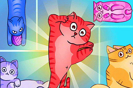 Jeu Block Puzzle Cats