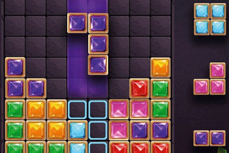 Jeu Block Puzzle Gem