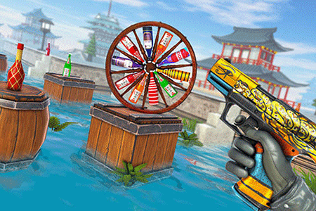 Jeu Bottle Shooter
