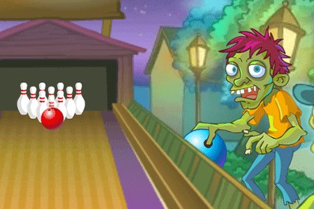 Jeu Bowling Zombie