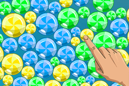 Jeu Bubble Poke