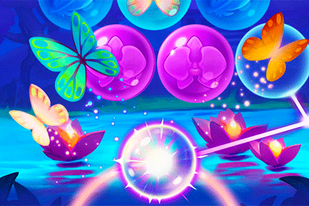 Jeu Bubble Pop Butterfly
