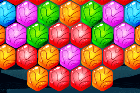 Jeu Bubble Shooter Hexagon
