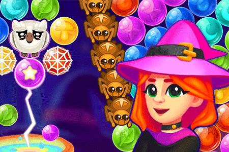 Jeu Bubble Shooter Witch Tower