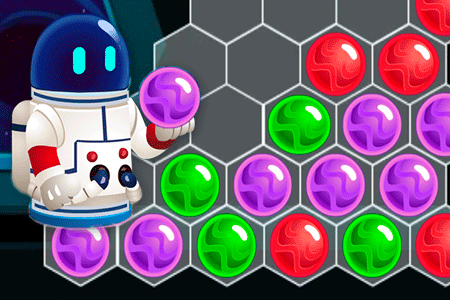 Jeu Bubble Throw