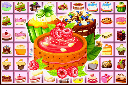 Jeu Gâteaux Mahjong Connect