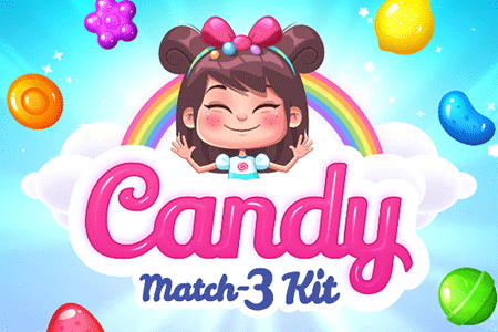 Jeu Candy Match 3 Kit