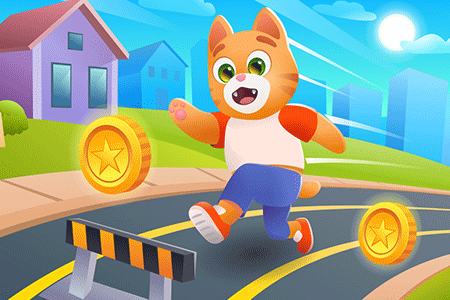 Jeu Cat Runner 2