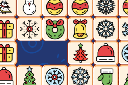 Jeu Mahjong Flocons de Neige