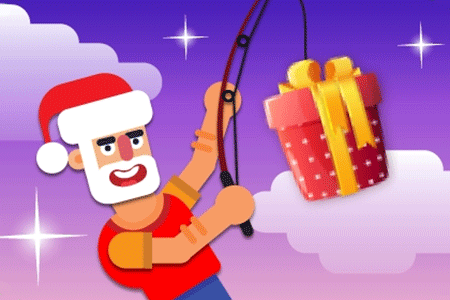 Jeu Christmas Fishing.io