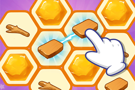 Jeu Collect Honey Puzzle