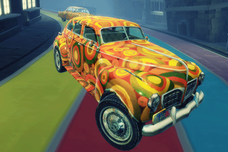 Jeu Colorful Racing