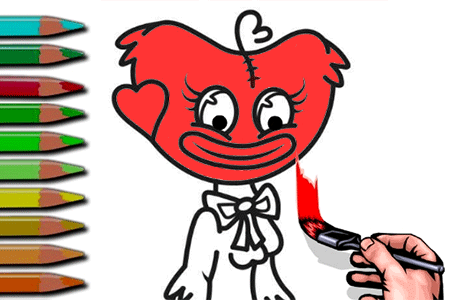 Jeu Poppy Playtime Coloriage