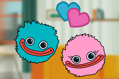 Jeu Connect Huggy & Kissy