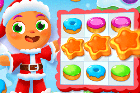 Jeu Cookie Crush Noël 2