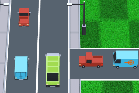 Jeu Crazy Intersection 3D 2