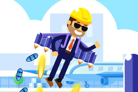 Jeu Crazy Jetpack