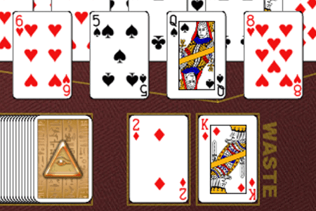 Jeu Crystal Pyramid Solitaire