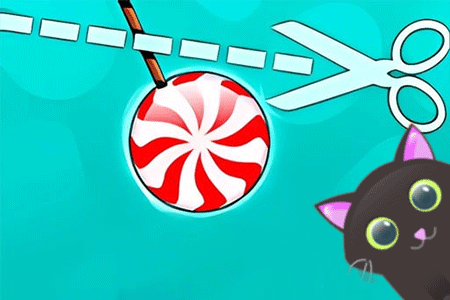 Jeu Cut the Rope Chat 2
