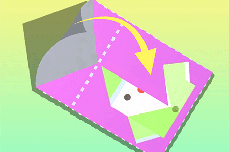 Jeu Cute Folding Paper