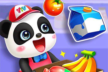 Jeu Le Panda au Supermarché