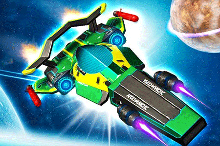 Jeu Cyber Racer Battles