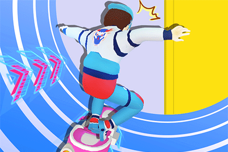 Jeu Cyber Surfer Skateboard