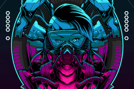 Jeu Cyberpunk Ninja Runner