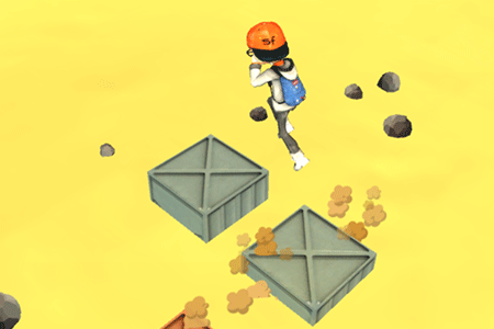 Jeu Desert Jump