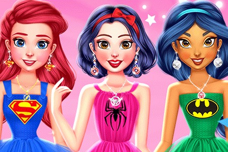Jeu Princesses Super-Héros