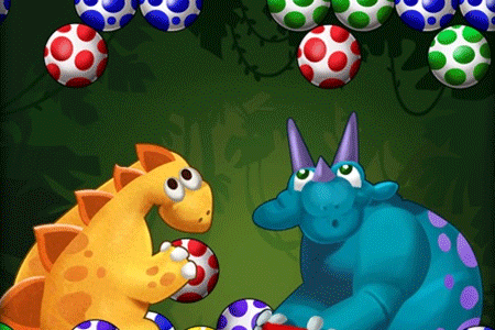 Jeu Dino Eggs Bubble Shooter
