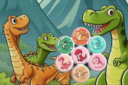 Jeu Dino Fusion Bubble Evolution