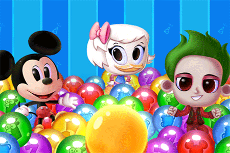Jeu Disney Bubble Burst