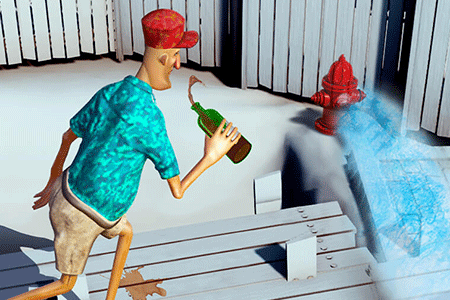 Jeu Drunk Man 3D