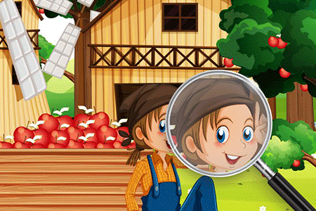 Jeu Objets Cachés dans la Ferme