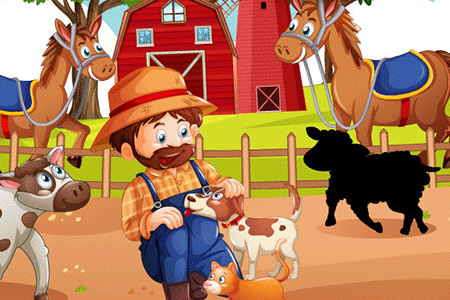 Jeu Farm Shadow Match