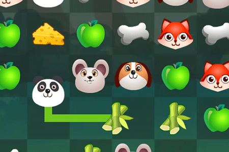 Jeu Feed the Animals Mahjong
