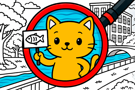 Jeu Find the Cat