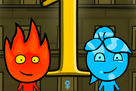 Jeu Fireboy and Watergirl 1 : the Forest Temple