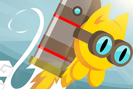 Jeu Flappy Cat Rocket