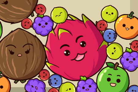 Jeu Fruit Merge Juicy Drop