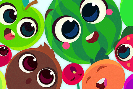 Jeu Funny Fruits Merge