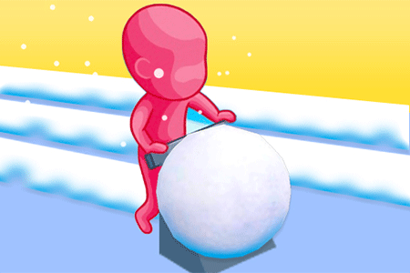Jeu Boule de neige géante