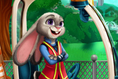 Jeu Girls Fix it : Voiture de Judy Hopps