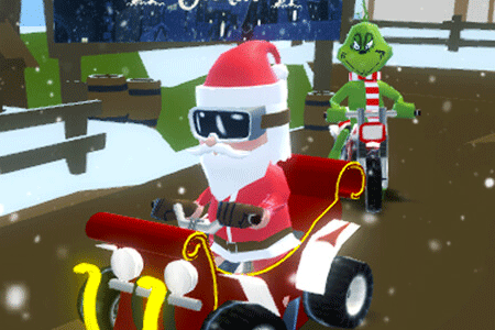 Jeu Grinch et Père Noël