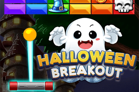 Jeu Halloween Breakout