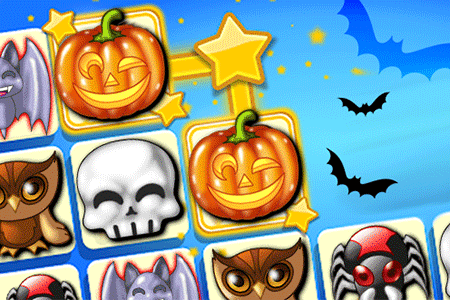 Jeu Halloween Connect Puzzle